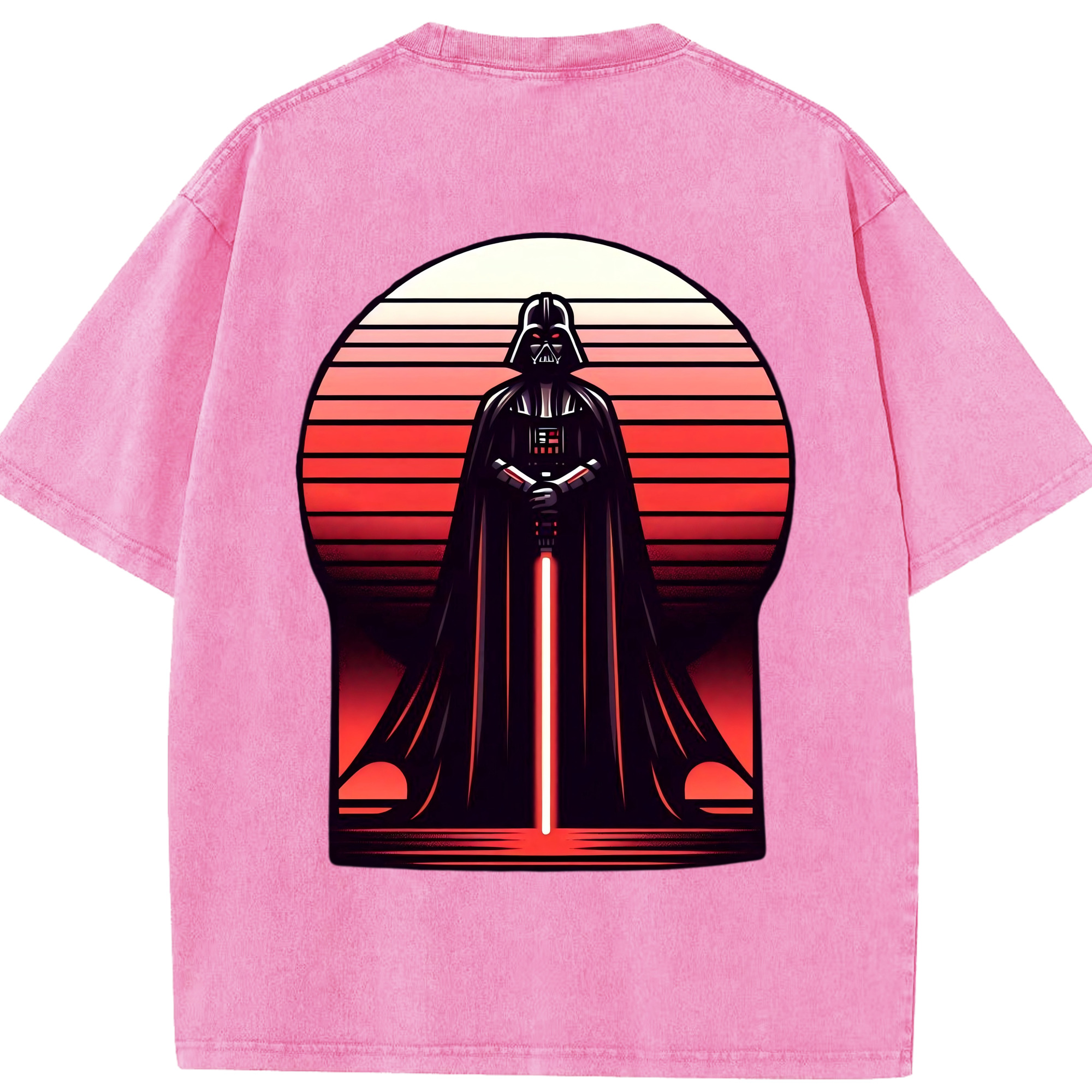 （画像用） スター・ウォーズ Star Wars 綿100% ヴィンテージ風 半袖Tシャツ（背面プリント）